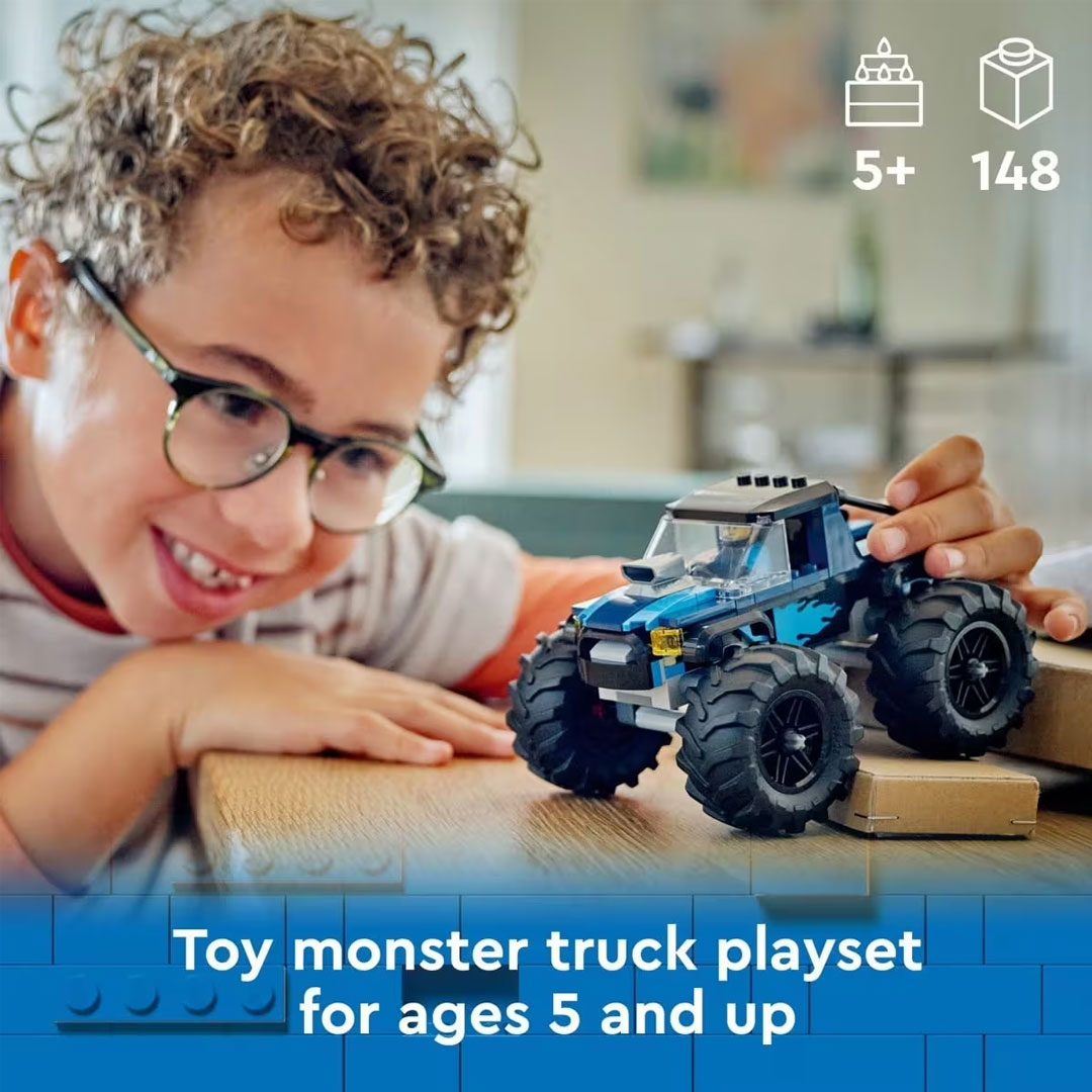 LEGO City Great Vehicles Blue Monster Truck 60402 - Image 4