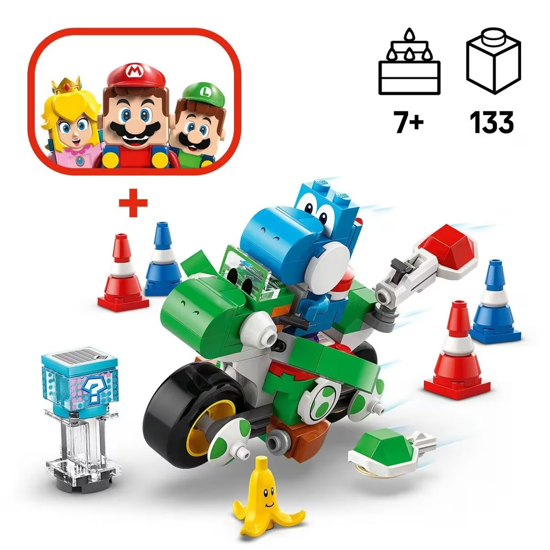 LEGO Super Mario: Mario Kart Yoshi Bike 72031