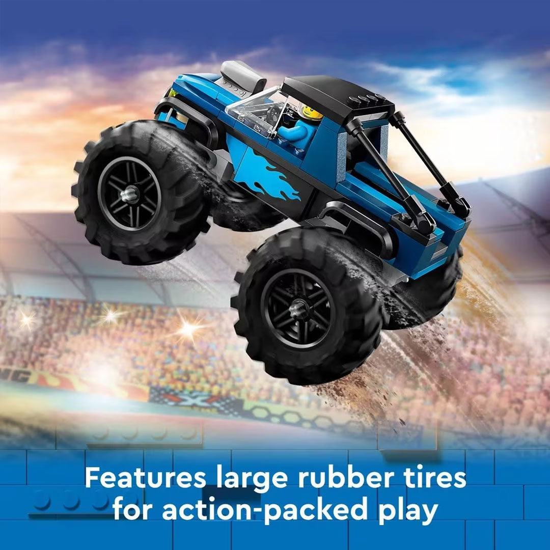 LEGO City Great Vehicles Blue Monster Truck 60402 - Image 5