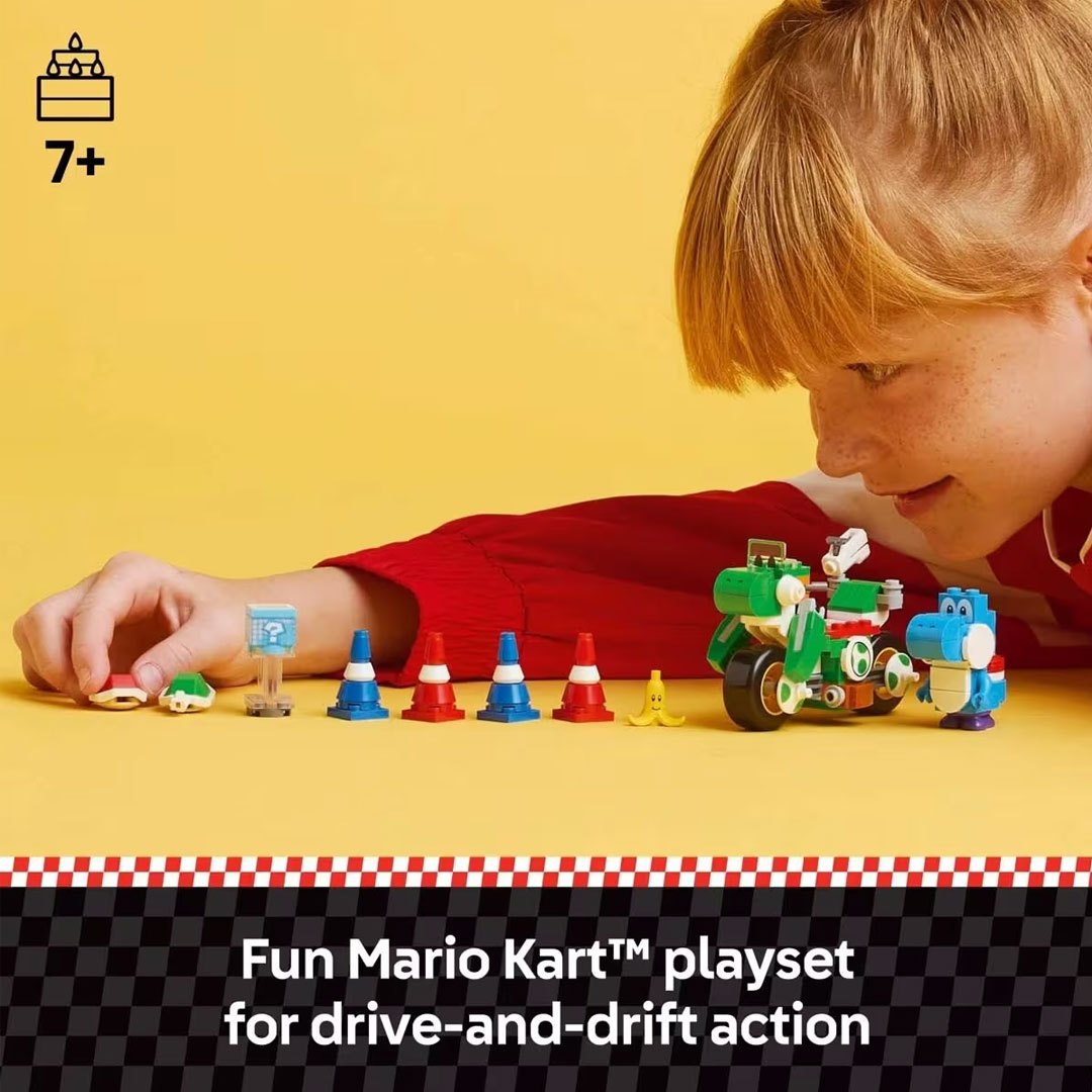 LEGO Super Mario: Mario Kart Yoshi Bike 72031 - Image 4
