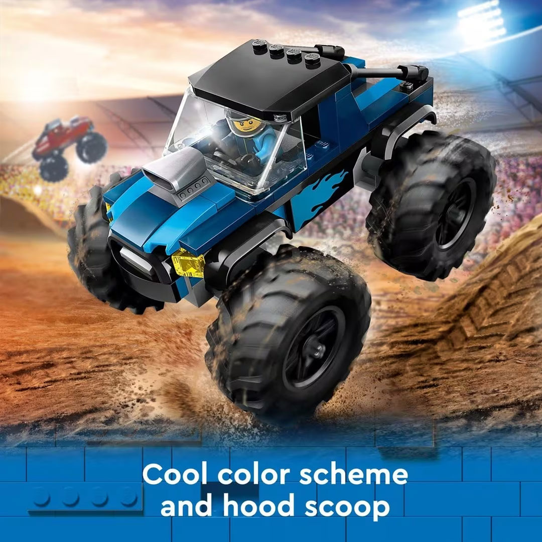 LEGO City Great Vehicles Blue Monster Truck 60402 - Image 6