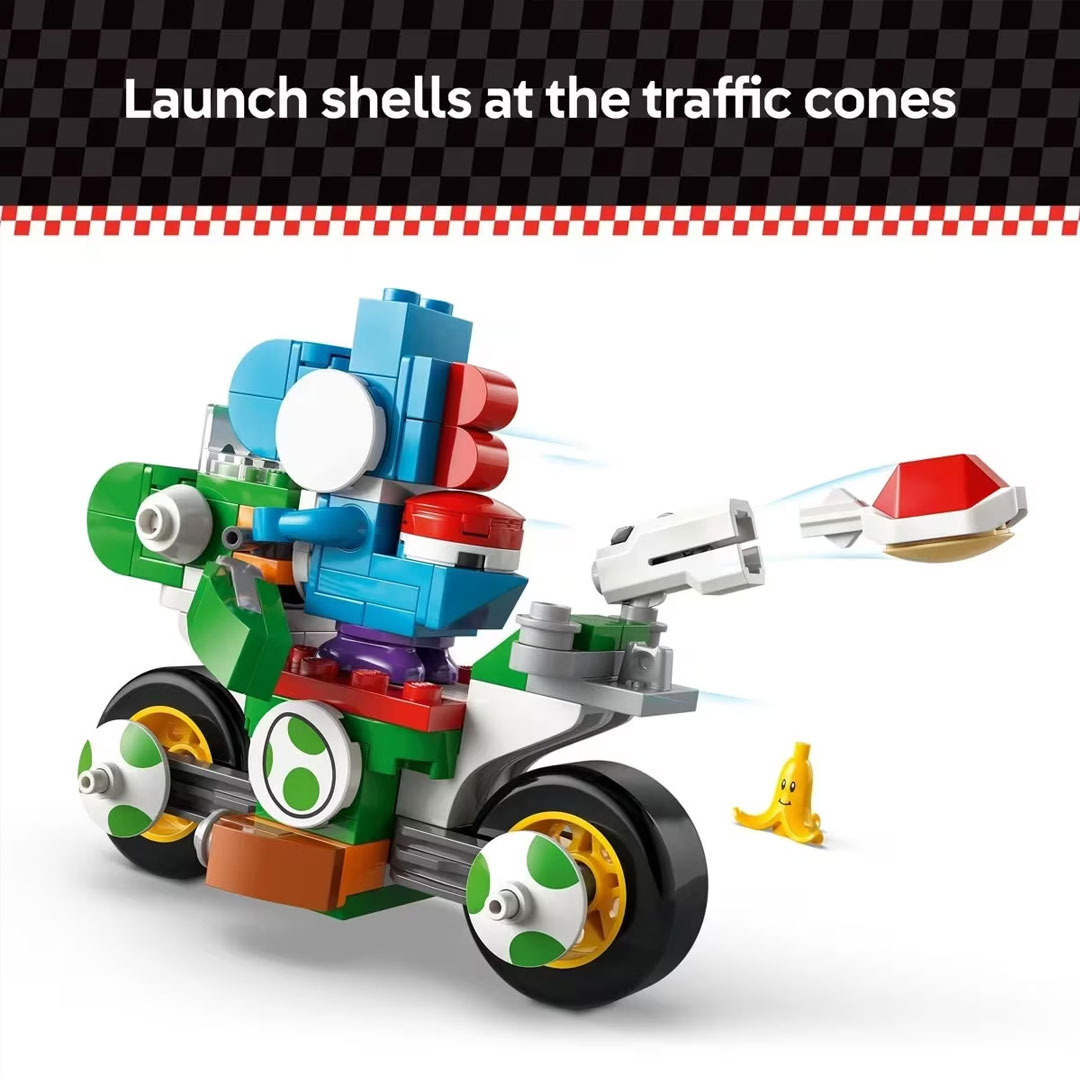 LEGO Super Mario: Mario Kart Yoshi Bike 72031 - Image 6